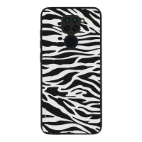 Θήκη Sonique Animal Print Series για Xiaomi Redmi Note 9 Zebra