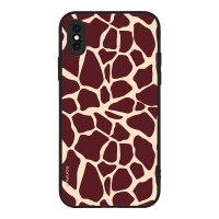 Θήκη Sonique Animal Print Series για Apple iPhone X / iPhone XS Giraffe 03