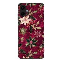 Θήκη Sonique Christmas Series για Samsung Galaxy A06 4G Wine Bloom