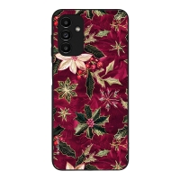 Θήκη Sonique Christmas Series για Samsung Galaxy A13 5G / Galaxy A04s Wine Bloom