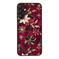 Θήκη Sonique Christmas Series για Samsung Galaxy A14 4G / Galaxy A14 5G Wine Bloom