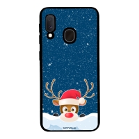 Θήκη Sonique Christmas Series για Samsung Galaxy A20e Reindeer