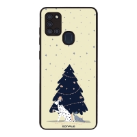 Θήκη Sonique Christmas Series για Samsung Galaxy A21s Happy Pets
