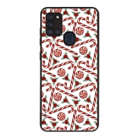 Θήκη Sonique Christmas Series για Samsung Galaxy A21s Candy Cane