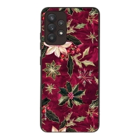 Θήκη Sonique Christmas Series για Samsung Galaxy A32 4G Wine Bloom