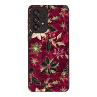 Θήκη Sonique Christmas Series για Samsung Galaxy A33 5G Wine Bloom