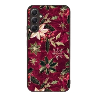 Θήκη Sonique Christmas Series για Samsung Galaxy A34 5G Wine Bloom