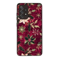 Θήκη Sonique Christmas Series για Samsung Galaxy A52 4G/5G / Galaxy A52s 5G Wine Bloom
