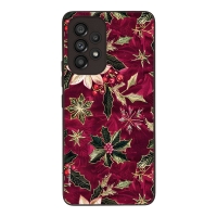 Θήκη Sonique Christmas Series για Samsung Galaxy A53 5G Wine Bloom