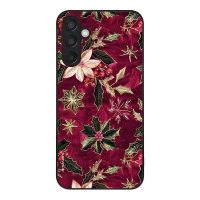 Θήκη Sonique Christmas Series για Samsung Galaxy M15 5G Wine Bloom