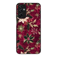 Θήκη Sonique Christmas Series για Samsung Galaxy M23 5G Wine Bloom