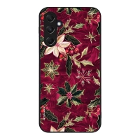Θήκη Sonique Christmas Series για Samsung Galaxy M34 5G Wine Bloom