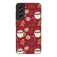 Θήκη Sonique Christmas Series για Samsung Galaxy S21 FE Cinnamon Love