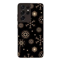 Θήκη Sonique Christmas Series για Samsung Galaxy S21 Ultra Snowflakes