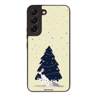 Θήκη Sonique Christmas Series για Samsung Galaxy S22 Happy Pets
