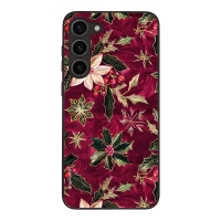 Θήκη Sonique Christmas Series για Samsung Galaxy S23 Plus Wine Bloom