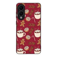 Θήκη Sonique Christmas Series για Samsung Galaxy S25 Edge Cinnamon Love