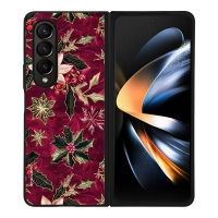 Θήκη Sonique Christmas Series για Samsung Galaxy Z Fold 4 Wine Bloom