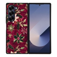 Θήκη Sonique Christmas Series για Samsung Galaxy Z Fold 6 Wine Bloom