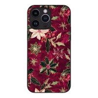 Θήκη Sonique Christmas Series για Apple iPhone 14 Pro Max Wine Bloom