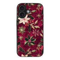 Θήκη Sonique Christmas Series για Apple iPhone 17 Wine Bloom