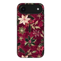 Θήκη Sonique Christmas Series για Apple iPhone 17 Air Wine Bloom