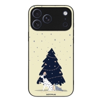 Θήκη Sonique Christmas Series για Apple iPhone 17 Pro Max Happy Pets