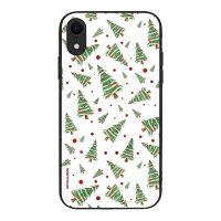 Θήκη Sonique Christmas Series για Apple iPhone X / iPhone XS Trees 01