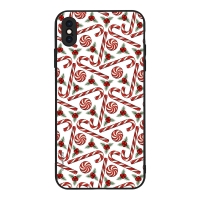Θήκη Sonique Christmas Series για Apple iPhone XS MAX Candy Cane