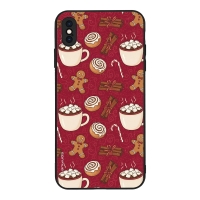 Θήκη Sonique Christmas Series για Apple iPhone XS MAX Cinnamon Love