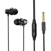 Ακουστικά Yesido Stereo Earphone YH31 Jack 3,5mm Μαύρο