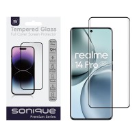 Curvy Glass Sonique Premium Series HD Full Cover 9H Realme Realme 14 Pro 5G Μαύρο
