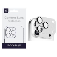 Camera Protection Sonique Metal Lens Full Cover Apple iPhone 17 Pro Max Silver