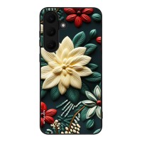 Θήκη Sonique 3D Flower Series για Samsung Galaxy S25 FE Πράσινο