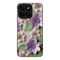 Θήκη Sonique 3D Flower Series για Honor 200 Smart 5G Βιολετί