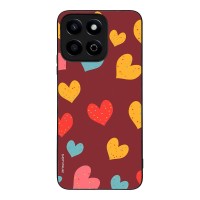 Θήκη Sonique Heart Series για Honor 200 Smart 5G Μπορντώ