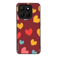 Θήκη Sonique Heart Series για Honor 400 Smart 4G / Honor 400 Smart 5G / Μπορντώ