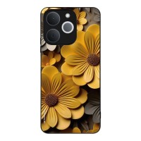 Θήκη Sonique 3D Flower Series για Realme Note 70T 4G Κίτρινο