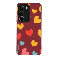 Θήκη Sonique Heart Series για Realme C71 4G Μπορντώ
