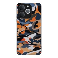 Θήκη Sonique Camouflage Army Series για Realme Note 70T 4G Πορτοκαλί