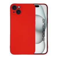 Θήκη Σιλικόνης My Colors Sonique Apple iPhone 15 Κόκκινο