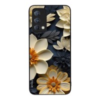 Θήκη Sonique 3D Flower Series για Realme GT Master Εκρού