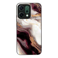 Θήκη Sonique Marble Series για Oppo Reno14 5G Μπορντώ