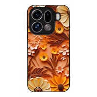 Θήκη Sonique 3D Flower Series για Oppo Find X9 Pro 5G Πορτοκαλί
