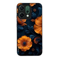 Θήκη Sonique 3D Flower Series για Oppo Reno14 5G Πορτοκαλί 01