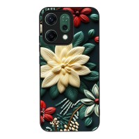 Θήκη Sonique 3D Flower Series για Oppo Reno14 5G Πράσινο