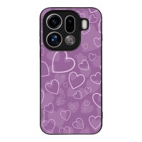 Θήκη Sonique Heart Series για Oppo Find X9 Pro 5G Βιολετί