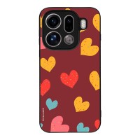 Θήκη Sonique Heart Series για Oppo Find X9 Pro 5G Μπορντώ