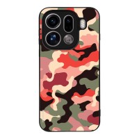 Θήκη Sonique Camouflage Army Series για Oppo Find X9 Pro 5G Κόκκινο