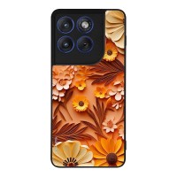 Θήκη Sonique 3D Flower Series για Motorola Edge 70 5G Πορτοκαλί